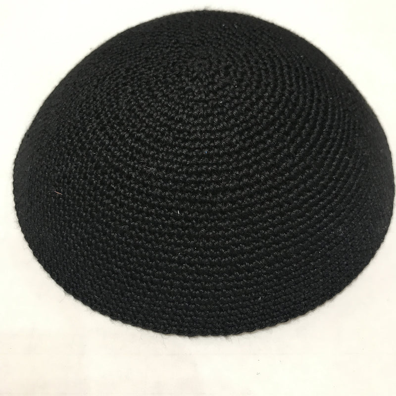 Knit Kippah, Black