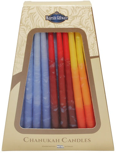 Chanukah Candle Multi Colour