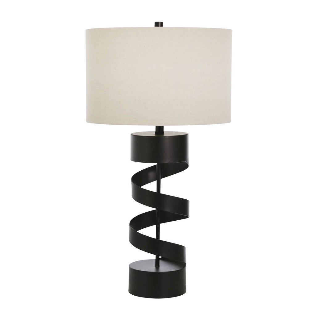 Spiral Table Lamp, 31'' High