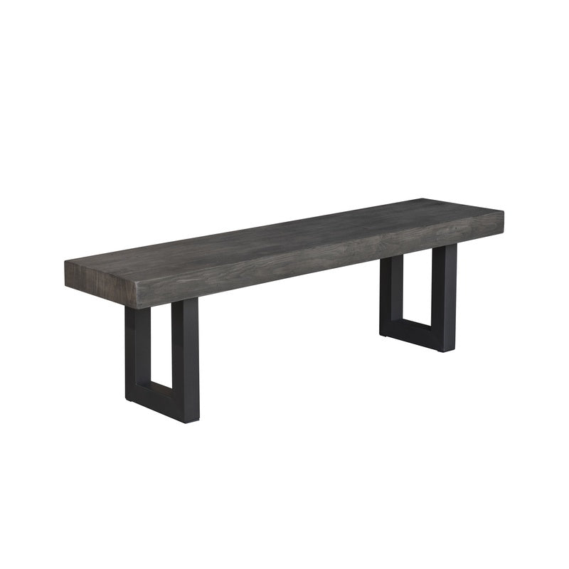 Ash Grey Recycled Pine Bench