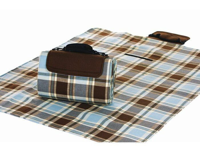 Picnic Mat Blue Stripe