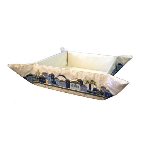 Matzah Folding tray-Jerusalem blue