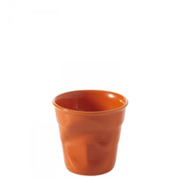 Revol Crumpled Cappuccino Cup Chili Red 180cl