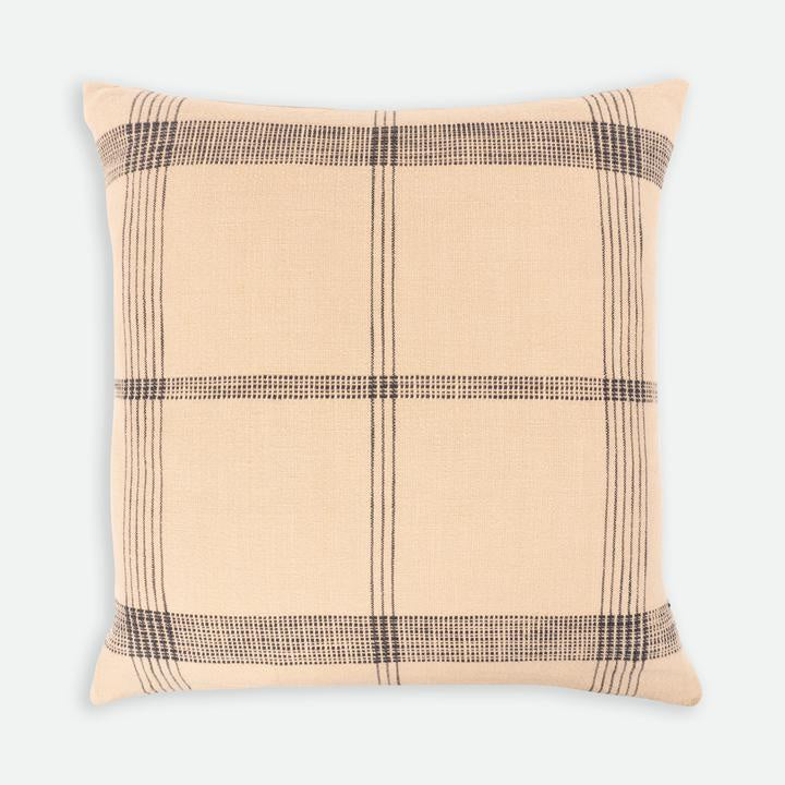 Plaid Tan Pillow