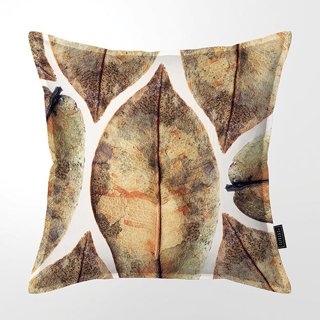 Autumn Leaf scatter Pillow, 100% Linen