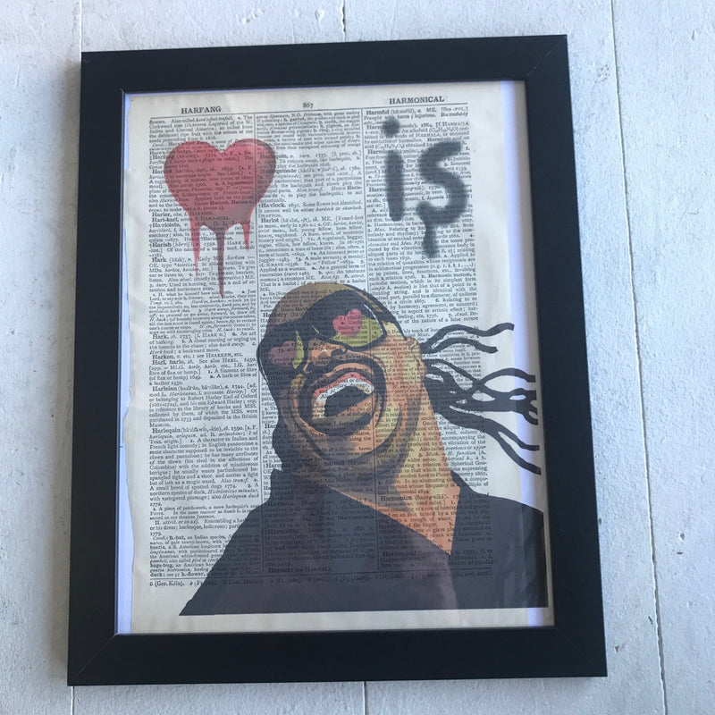 Wall Art, Stevie Love is Blind