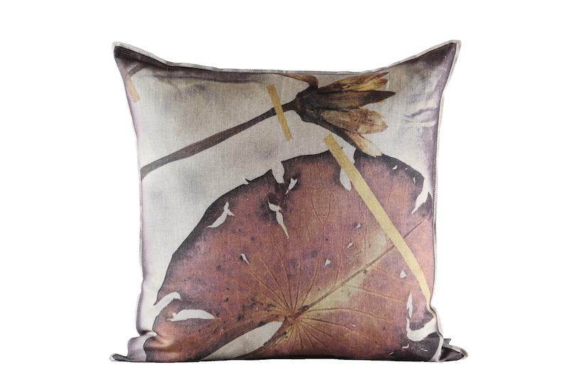 Thamalakane Rust Linen  Pillow 20'' x20''