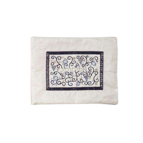 Matzah  and Afikomen White Blue Set ( Vinnitsky & Weinstein Registry )