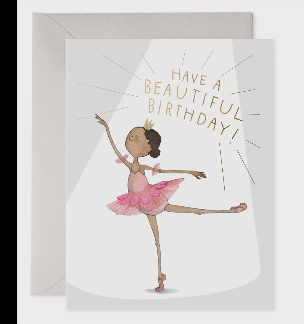 Card- Ballerina Have a Beautiful Birthday