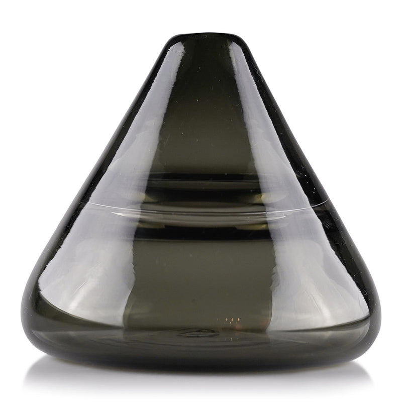 Cone Vase- Smoke 3.5''
