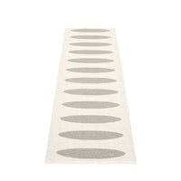 Pappelina  Ella Warm Grey - Vanilla Reversible  Rug 2.25 x 7.5'