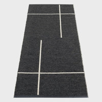 Fred Reversible Black Vanilla 2 ft 4'' x 6 ft  Pappelina Rug