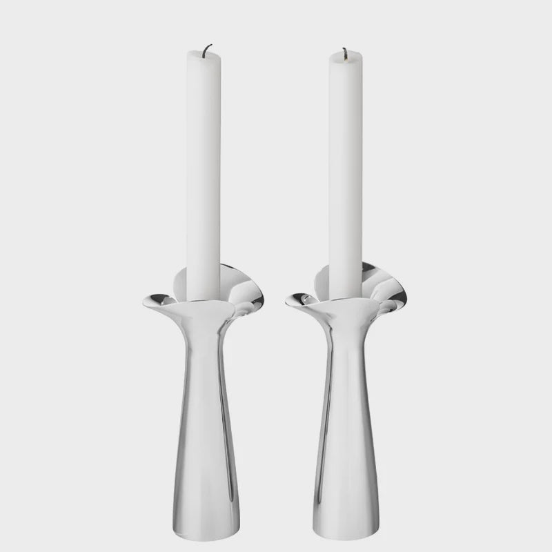 Georg Jensen Bloom Botanica Candle Holder Set