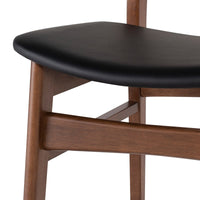 Colby Walnut and Dinning Chair