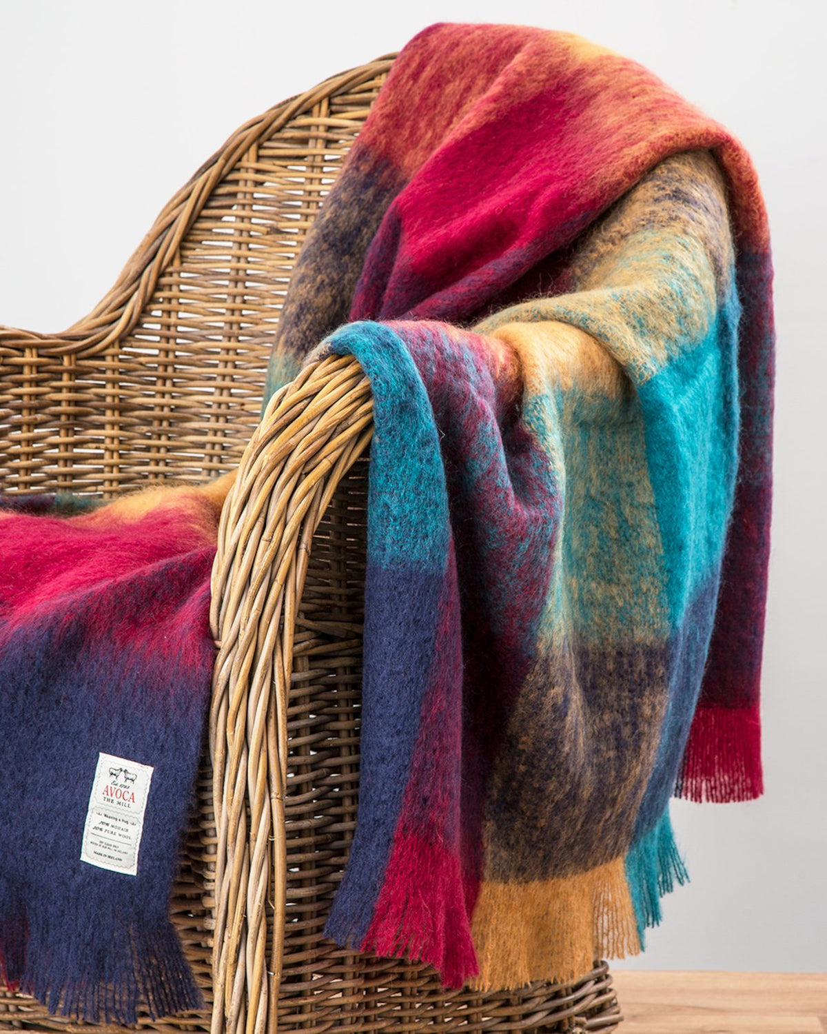 Harriet Mohair Throw