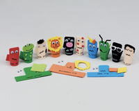 Ten Plagues Foam Finger Puppet Kit