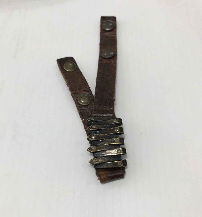 Interlocking Bracelet with Swarovski Crystals