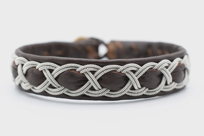 JÄRVI  Antique Brown Sami Bracelet