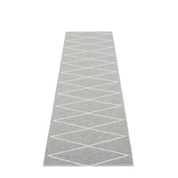 Max Grey Reversible 2 ft 4''  x 5.25 Pappelina Rug