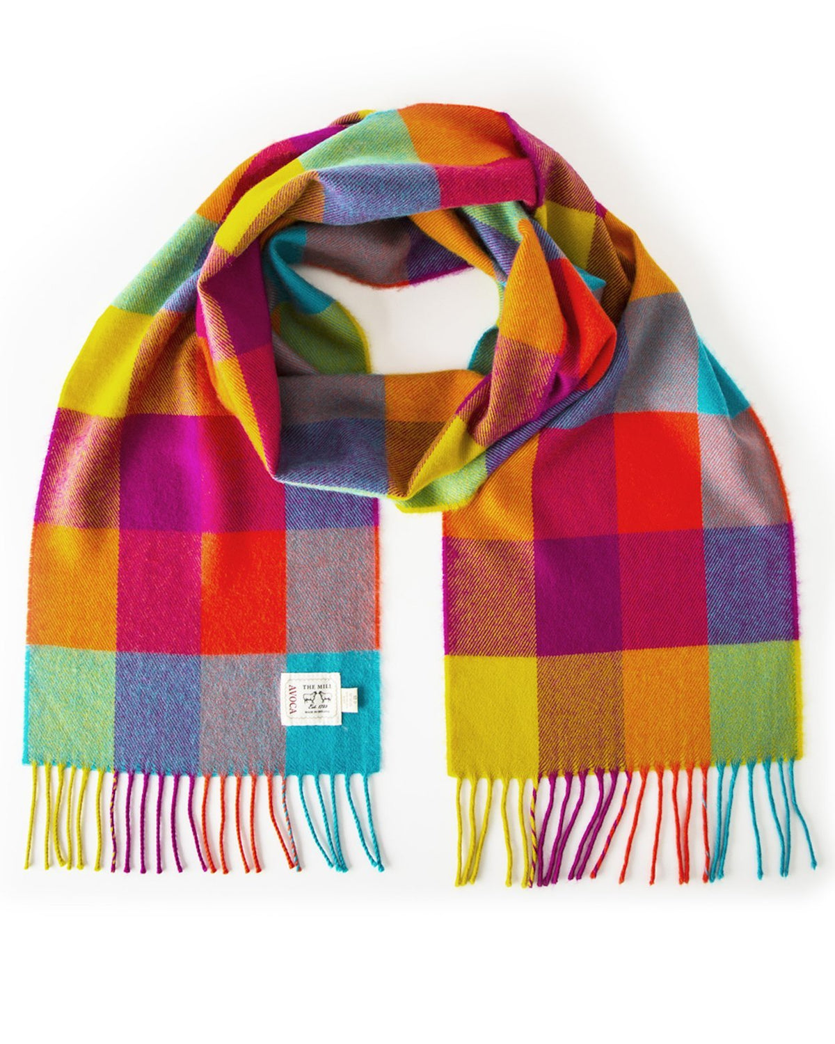 Avoca Circus 100% Merino Wool Scarf