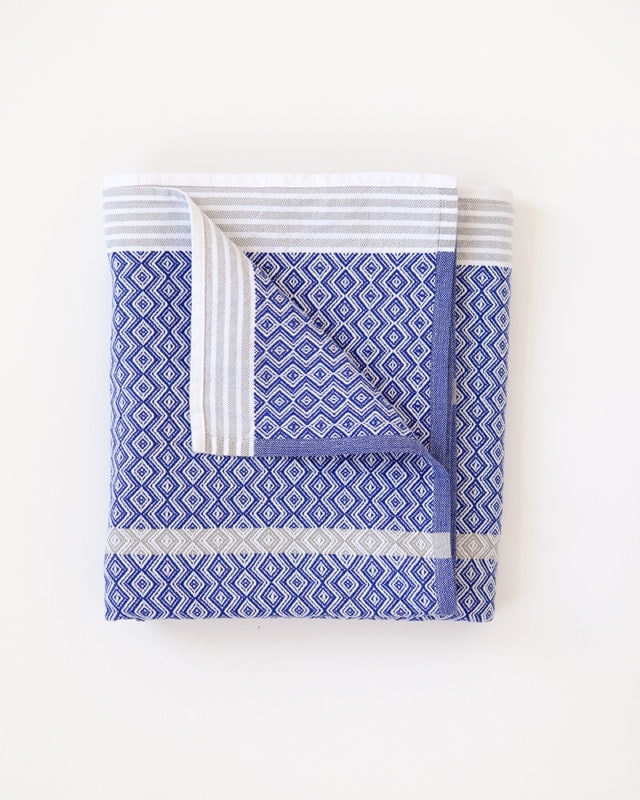 Mungo Itawuli Bath Sheet,  Blue Moon