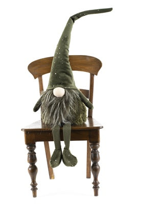 Noki Green Small Sitting Gnome