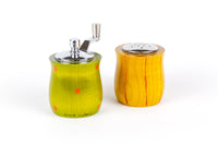 Salt and Pepper Grinder Set, Lime & Mustard