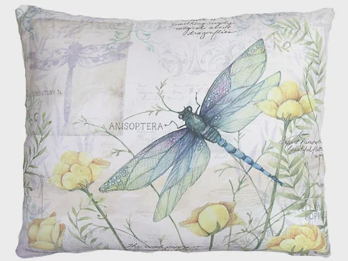 Outdoor Dragonfly Lumbar Pillow