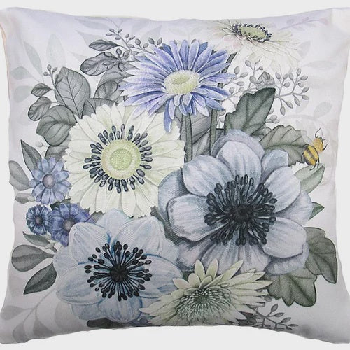 Outdoor Faint Floral Pillow