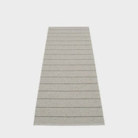 Carl Warm Grey- Foisil Grey  Reversible Pappelina 2 ft 4'' x 6ft Rug