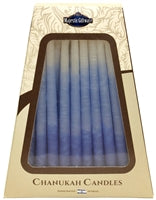 Chanukah  Blue White Candles