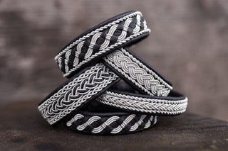 Kalix Pewter & Stainless Steel Black Bracelet