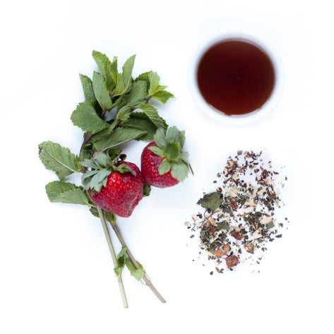 Herbal Strawberry Mint Tea
