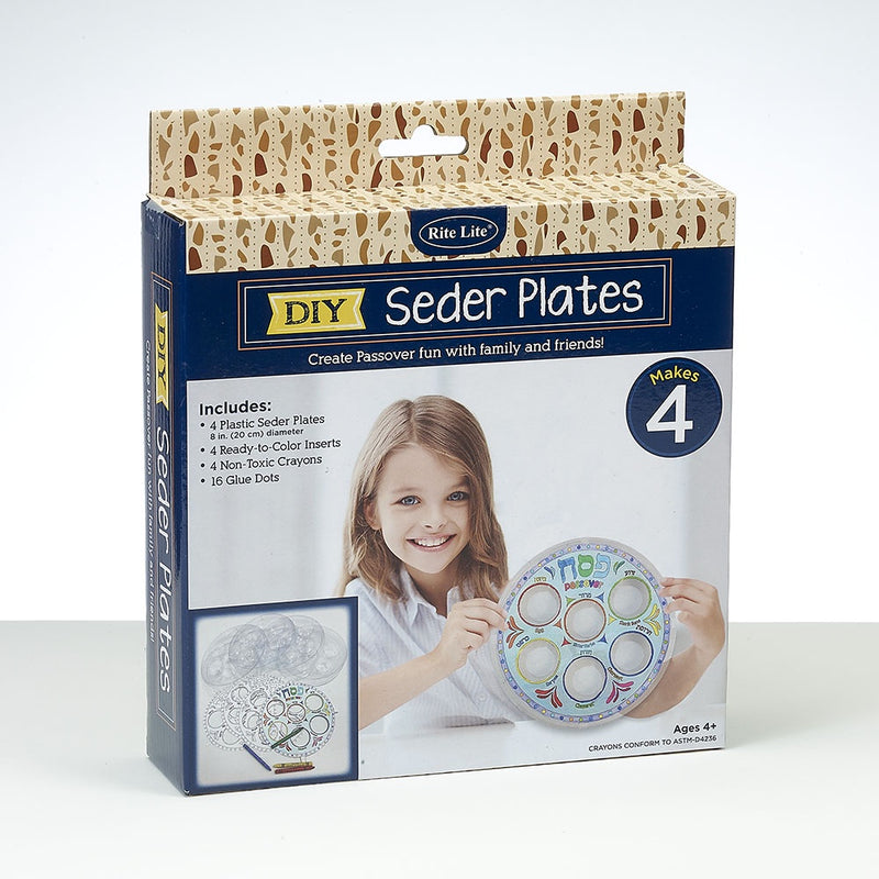 Decorate your own Seder Plate