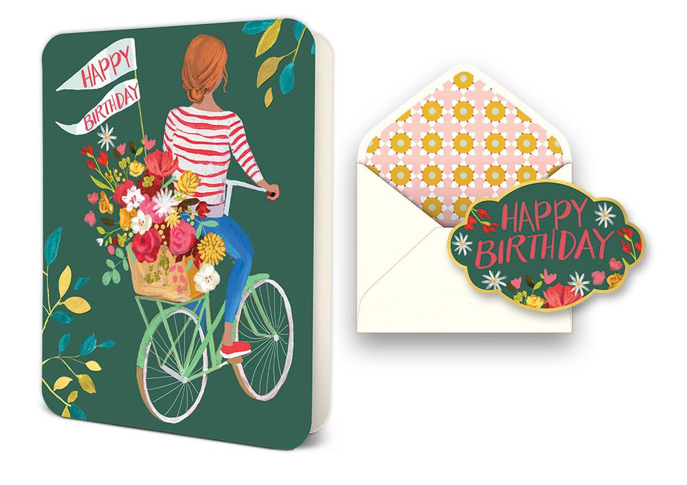 Card- Happy Birthday Bicycle Ride
