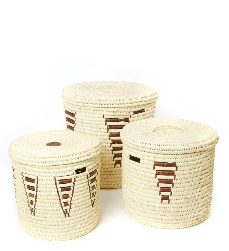 Basket Gingerbread Palm -Small