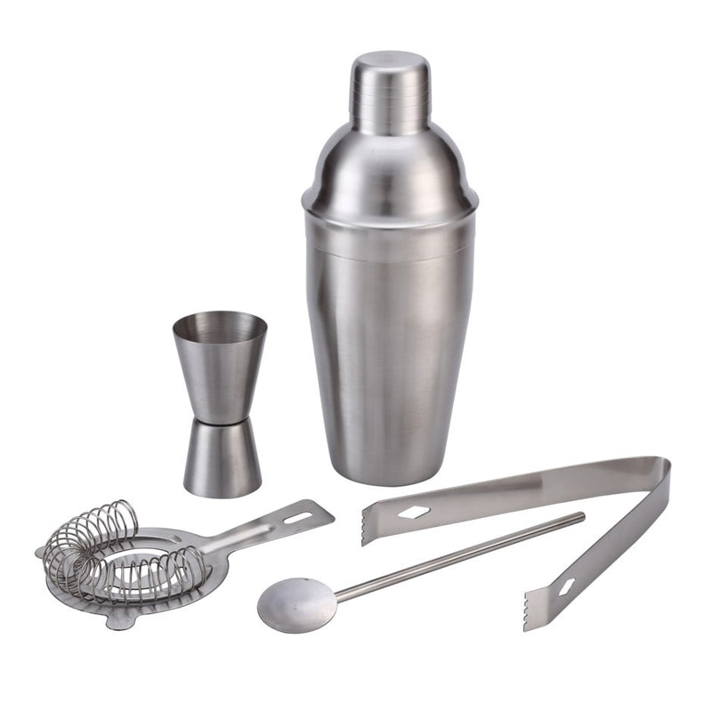 5 pc Stainless Steel Cocktail Set