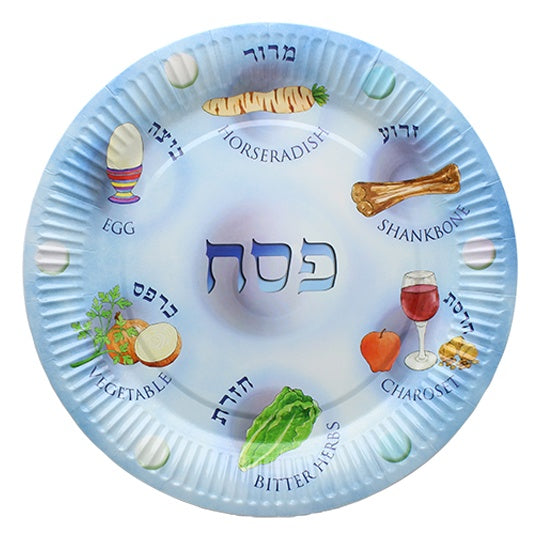 Passover 12pk Plate