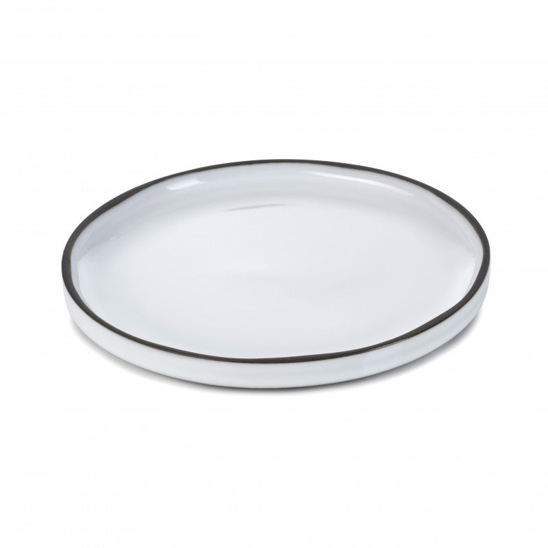 Bread Plate 6'' Caractere-White