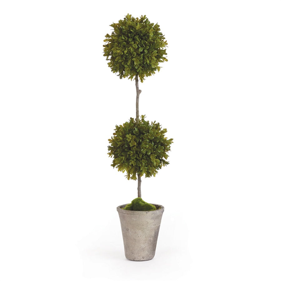 Faux Boxwood 25'' Topiary