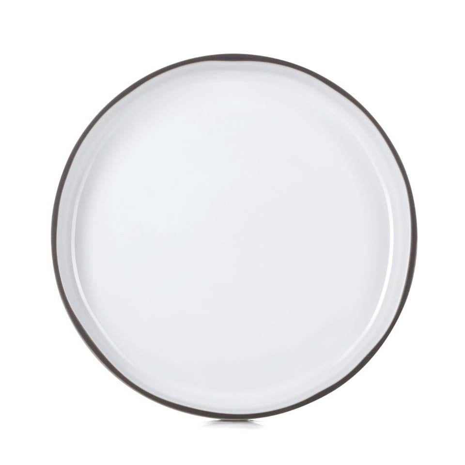 Caractere White 9''  Gourmet  Plate