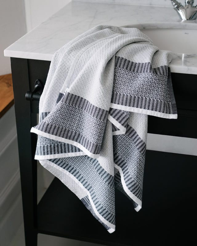 Mungo Bijou Hand Towel -Sea Pearl