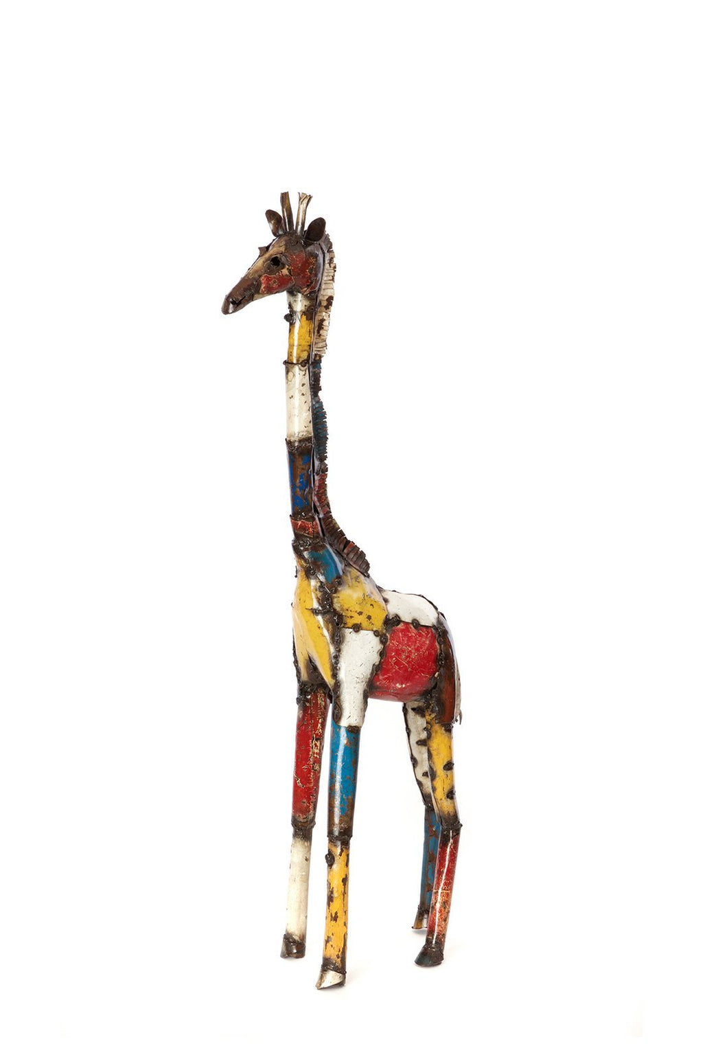 Oil Drum Giraffe 24'' High