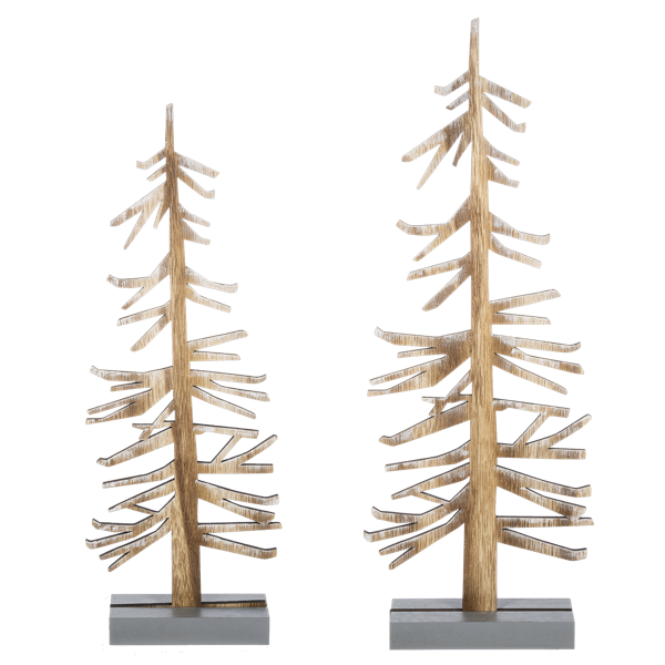 Set of 2 Twig Trees,