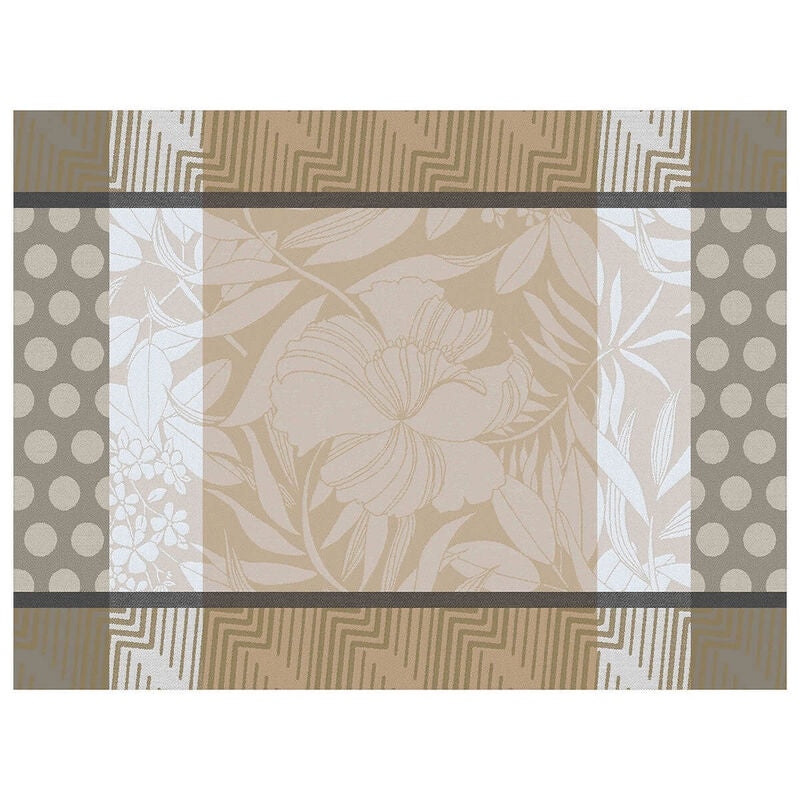 Le Jacquard Francais, Coated Placemats- Urbain Beige