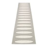 Pappelina  Ella Warm Grey - Vanilla Reversible  Rug 2.25 x 7.5'