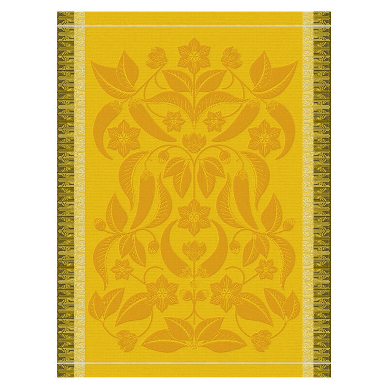 Le Jacquard Francais, Tea Towel Piments Yellow