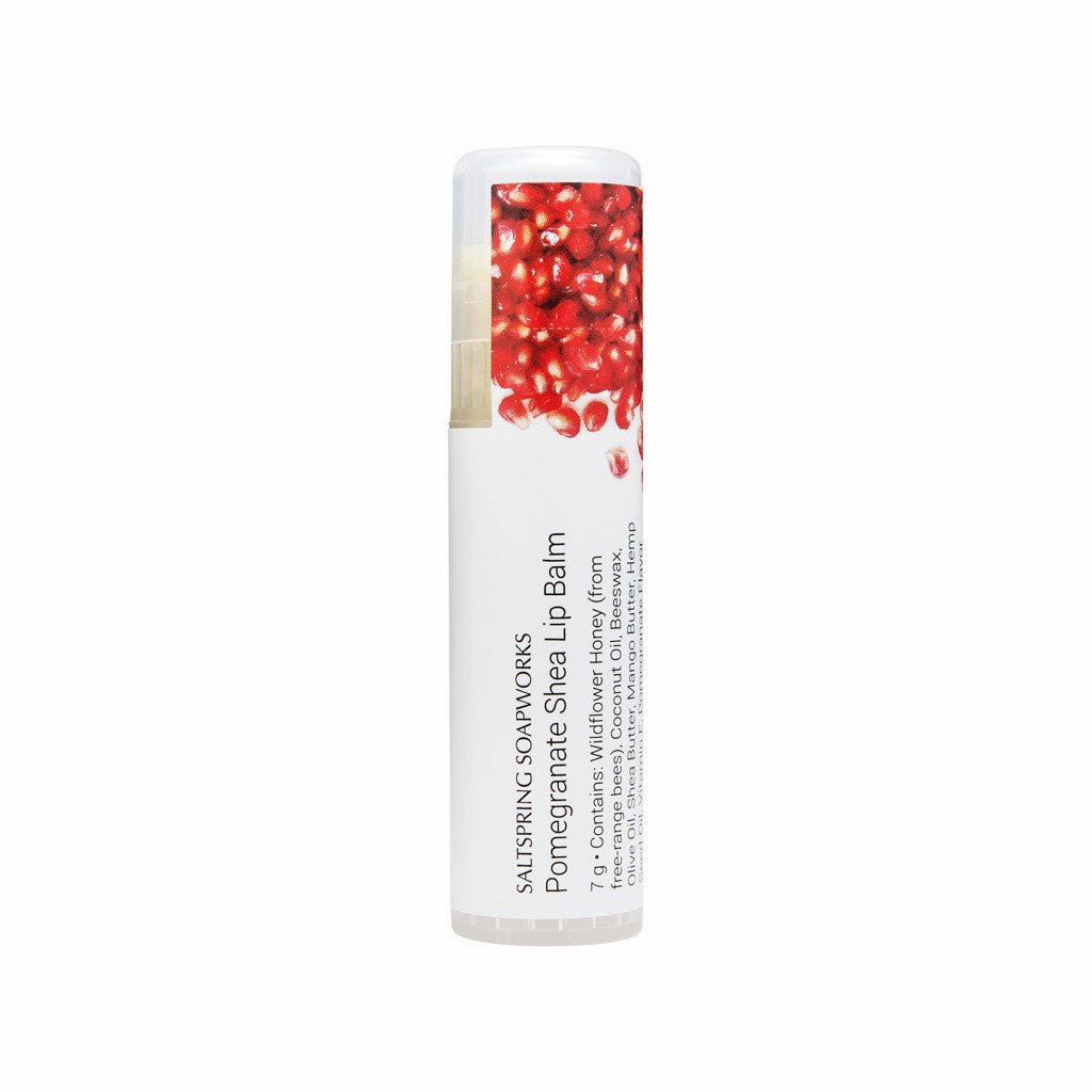 Organic Lip Balm, Pomegranate Shea Butter