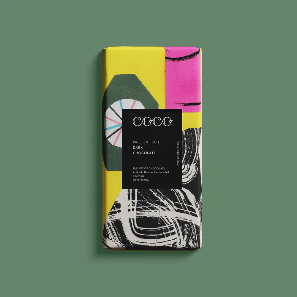 Coco, Passion Fruit Vegan Bar 80g